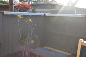 Vertical Fence Garden